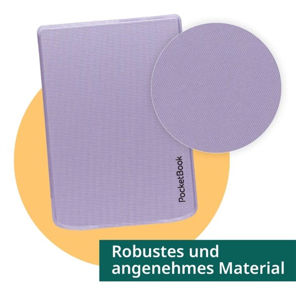 PocketBook Shell Cover Transparent Light Purple