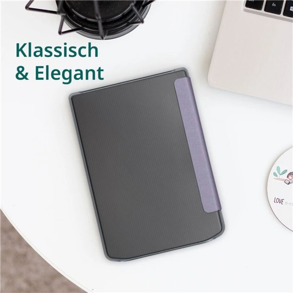 PocketBook Shell Cover Transparent Light Purple