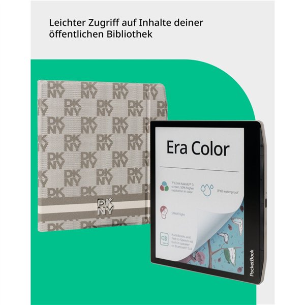 PocketBook Era Color Bundle DKNY Smoky Beige