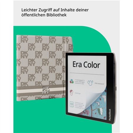 PocketBook Era Color Bundle DKNY Smoky Beige