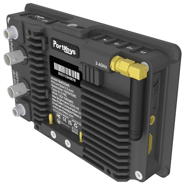 Portkeys BM5 III WR 5.5 poll.WCG On-Camera Monitor