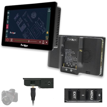 Portkeys LH5P II 5.5 Pollici 4K HDMI Touchscreen Monitor