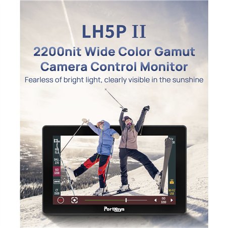 Portkeys LH5P II 5.5 Pollici 4K HDMI Touchscreen Monitor