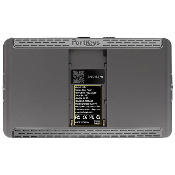 Portkeys LH7H 7 poll.Touchscreen Monitor con 1000 Nits
