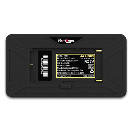 Portkeys PT5 II 5 Pollici 4K HDMI Touchscreen Monitor