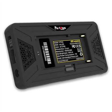 Portkeys PT5 II 5 Pollici 4K HDMI Touchscreen Monitor