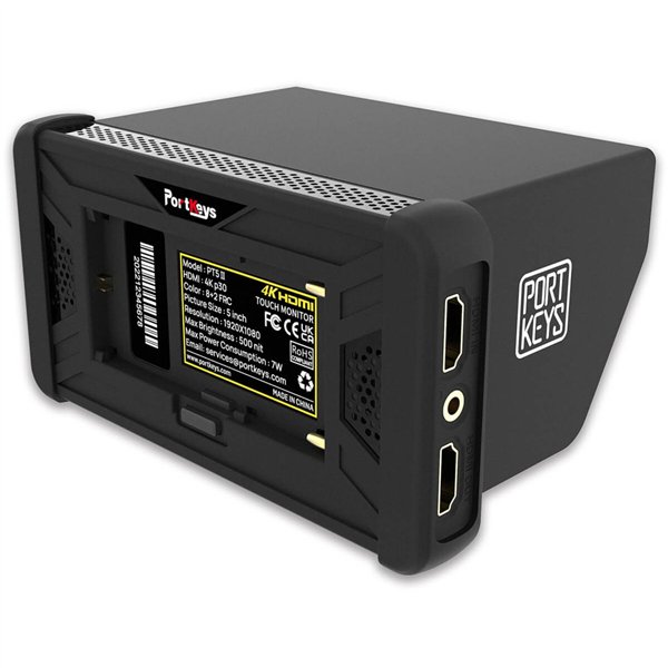 Portkeys PT5 II 5 Pollici 4K HDMI Touchscreen Monitor