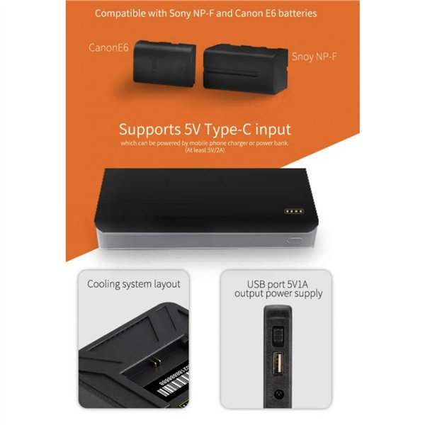 Portkeys PT5 II 5 Pollici 4K HDMI Touchscreen Monitor