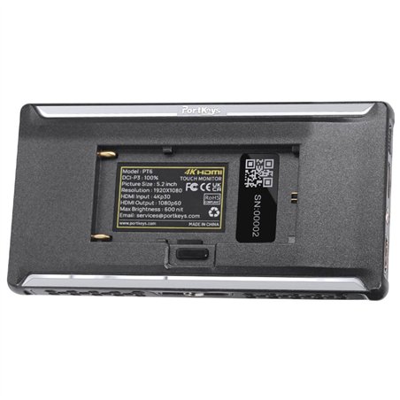 Portkeys PT6 5.2 Pollici 4K HDMI Touchscreen Monitor
