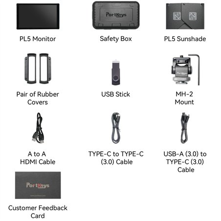 Portkeys PL5 5.4 Pollici Live Stream Monitor