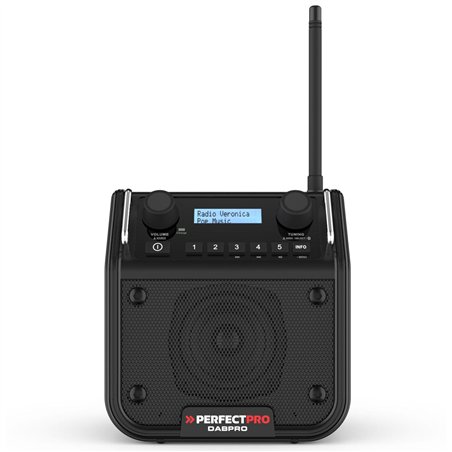 PerfectPro DABPRO 18V radio da cantiere