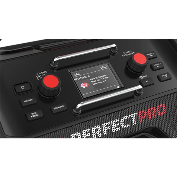 PerfectPro ROCKTAGON 18V radio da cantiere