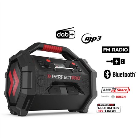 PerfectPro ROCKTAGON 18V radio da cantiere