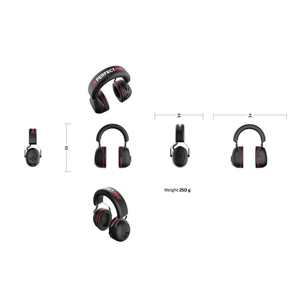 PerfectPro H-30 Earprotection Construction Site Headphones