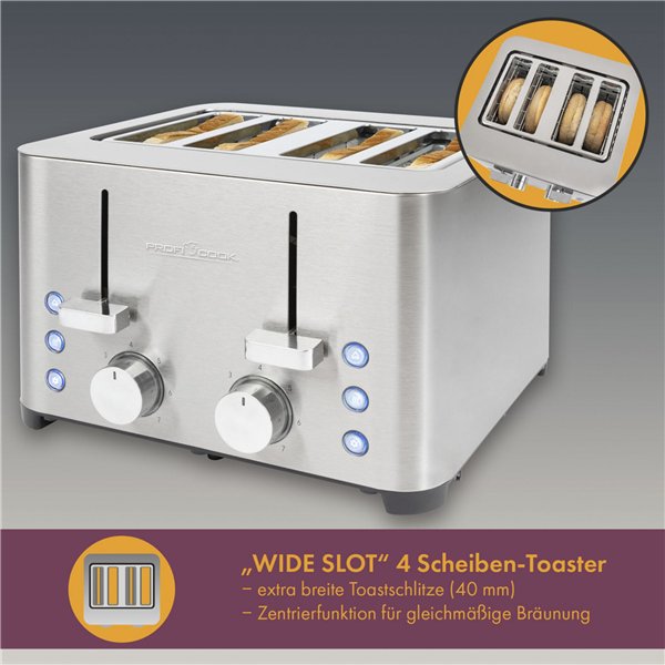 Proficook PC-TA 1252 inox