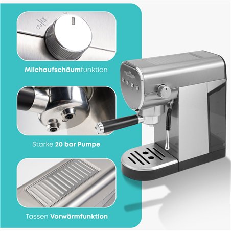 Proficook PC-ES-KA 1265 portafiltro e capsule