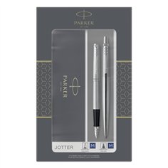 Parker Jotter inox C.C. DuoSet incl. scatola regalo