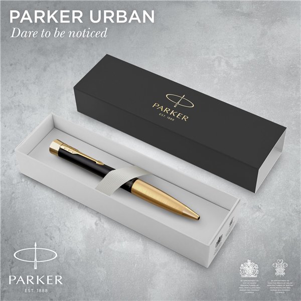 Parker Urban Twist Muted nero G.C. penna a sfera M