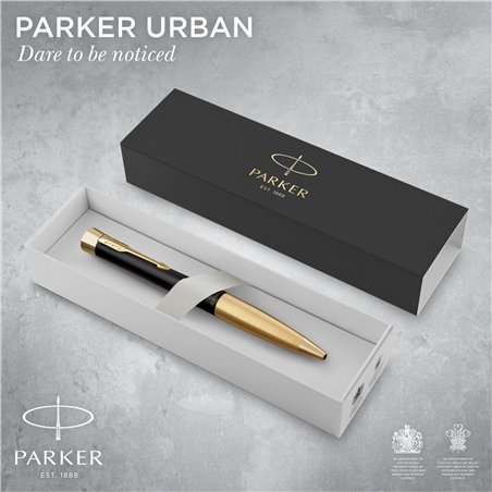 Parker Urban Twist Muted nero G.C. penna a sfera M