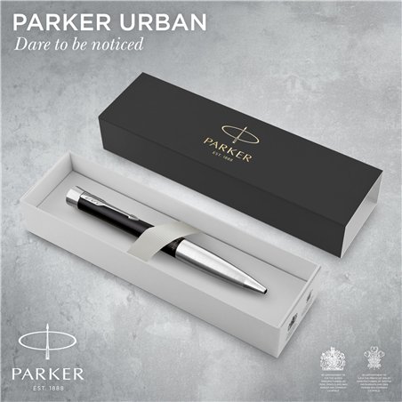 Parker Urban Twist Muted nero C.C. penna a sfera M