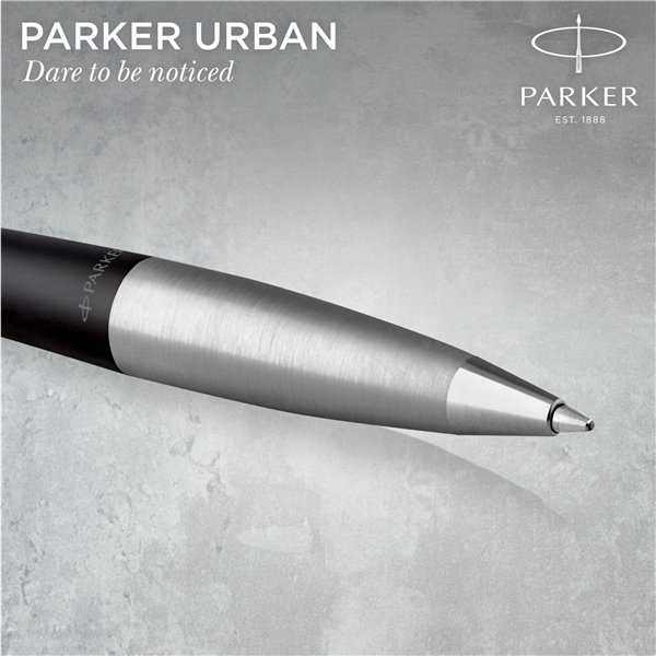 Parker Urban Twist Muted nero C.C. penna a sfera M