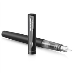 Parker Vector XL nero metall. C.C. penna stilografica M