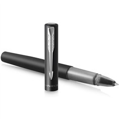 Parker Vector XL nero metall. C.C. stilografica F