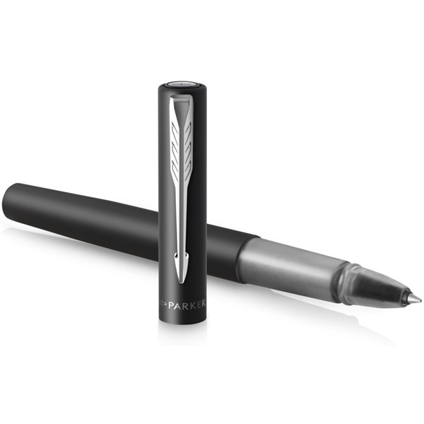 Parker Vector XL nero metall. C.C. stilografica F