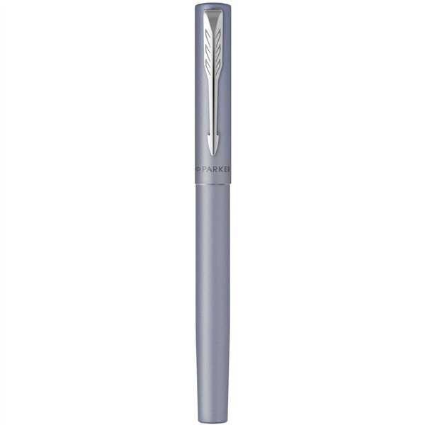 Parker Vector XL arg. metall. blu C.C. stilografica F