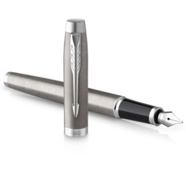 Parker IM Brushed Metal C.C. DuoSet incl. scatola regalo