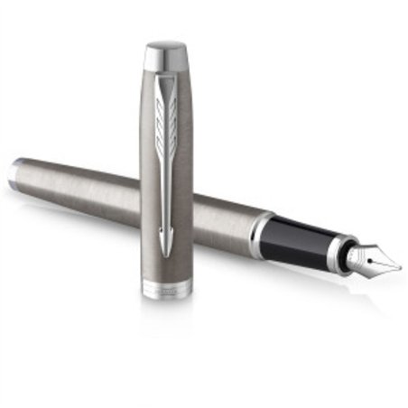 Parker IM Brushed Metal C.C. DuoSet incl. scatola regalo