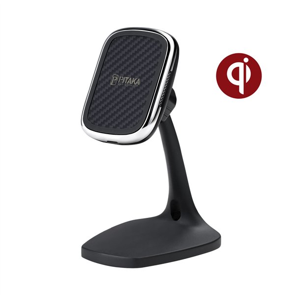 Pitaka MagEzMount Qi DeskTop nero