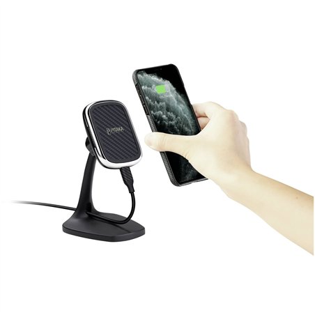 Pitaka MagEzMount Qi DeskTop nero
