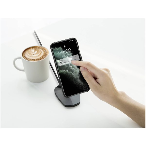 Pitaka MagEzMount Qi DeskTop nero