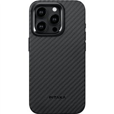 Pitaka MagEZ Case Pro 4 1500D for iP 15 Pro Max Black/Grey Tw