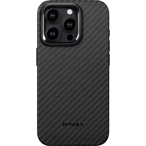 Pitaka MagEZ Case Pro 4 1500D for iP 15 Pro Max Black/Grey Tw