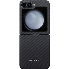 Pitaka MagEZ Case 5 for Samsung Galaxy Z Flip6 Black/Grey Twill