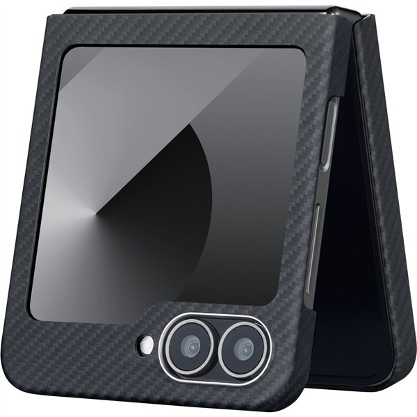 Pitaka MagEZ Case 5 for Samsung Galaxy Z Flip6 Black/Grey Twill