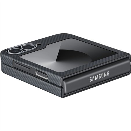 Pitaka MagEZ Case 5 for Samsung Galaxy Z Flip6 Black/Grey Twill