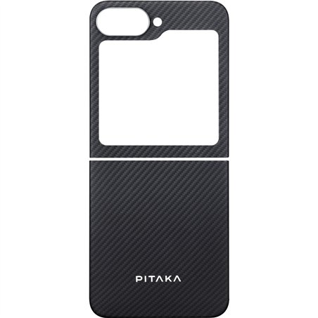 Pitaka MagEZ Case 5 for Samsung Galaxy Z Flip6 Black/Grey Twill