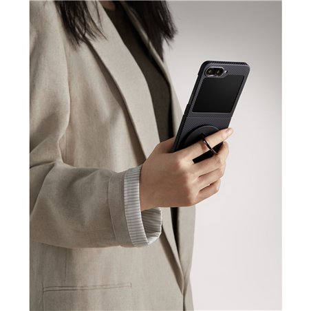 Pitaka MagEZ Case 5 for Samsung Galaxy Z Flip6 Black/Grey Twill