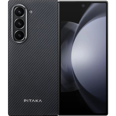 Pitaka MagEZ Case 5 for Samsung Galaxy Z Fold6 Black/Grey Twill