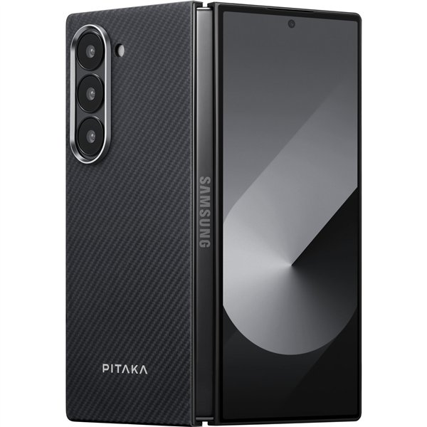 Pitaka MagEZ Case 5 for Samsung Galaxy Z Fold6 Black/Grey Twill