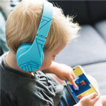 PowerLocus P2 Kids cuffie per bambini blu