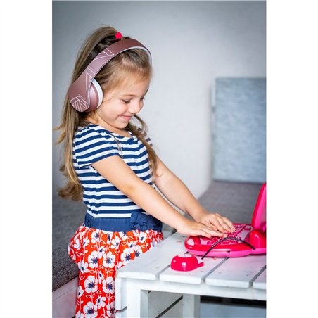 PowerLocus P2 Kids cuffie per bambini rosa oro