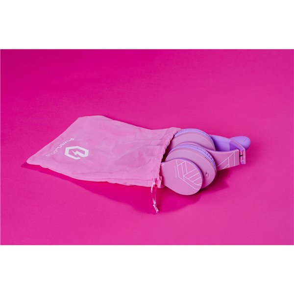 PowerLocus P2 Kids cuffie per bambini lilla/rosa con orecchie
