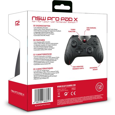 ready2gaming Nintendo Switch Pro Pad X