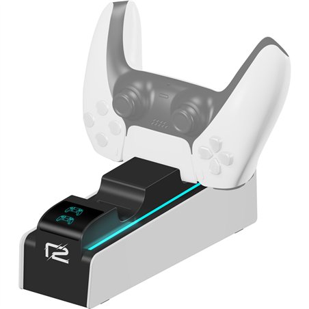 ready2gaming PS5 DualSense Charging Station, bianco