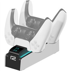 ready2gaming PS5 DualSense Charging Station, bianco 2