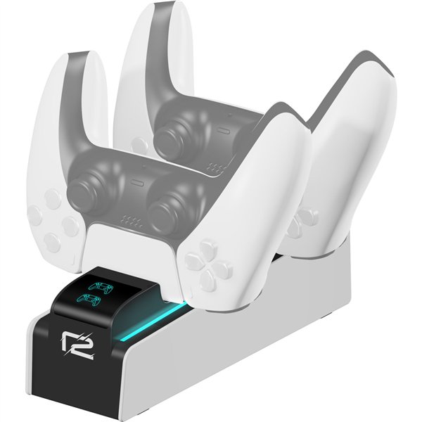 ready2gaming PS5 DualSense Charging Station, bianco